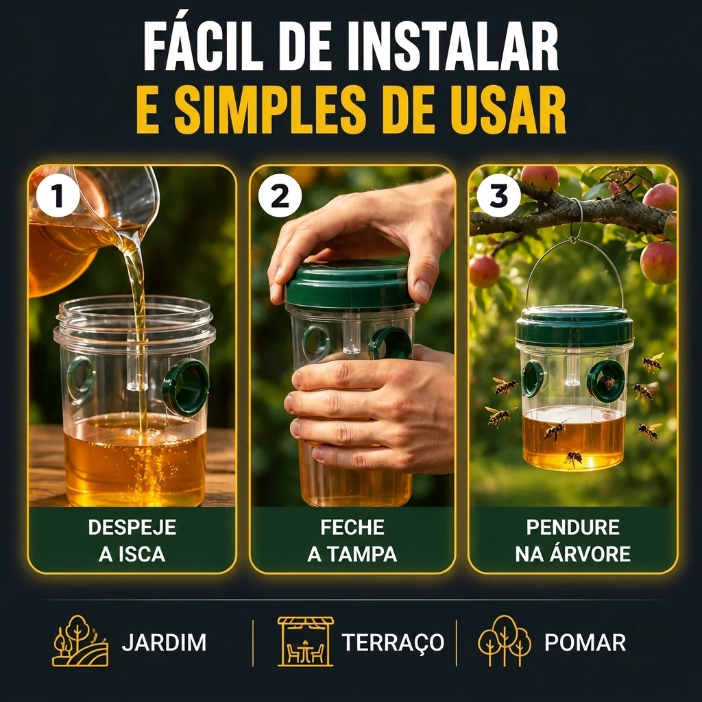 Repelente natural de abelhas