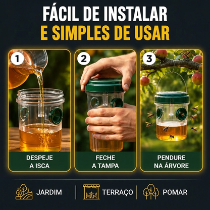 Repelente natural de abelhas